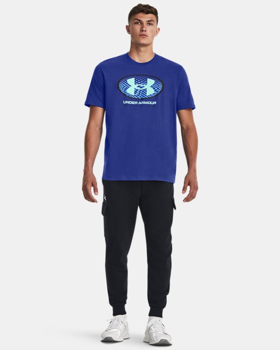 Camiseta de manga corta UA Multi-Color Lockertag para hombre, Blue, pdpMainDesktop image number 2